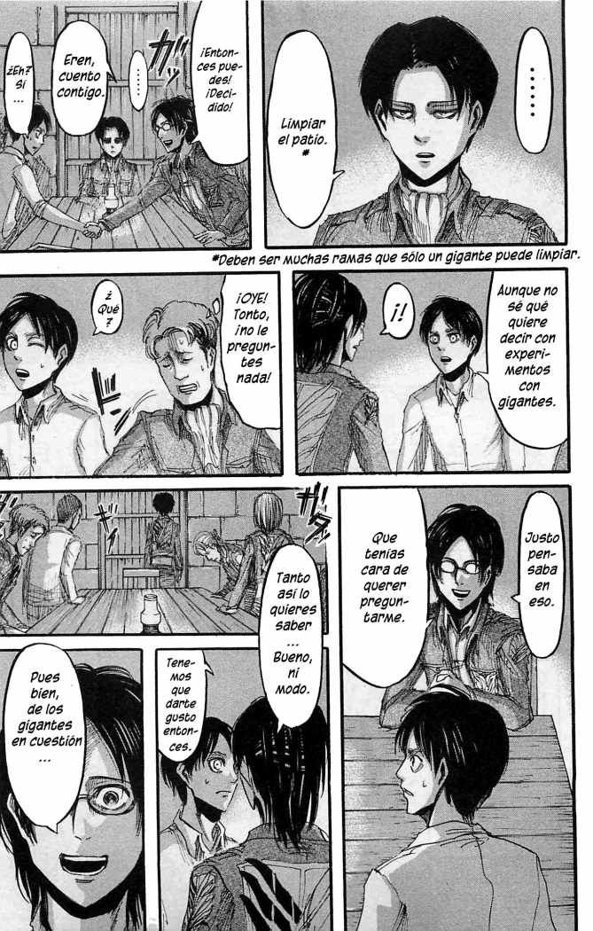 Read Attack on Titan Español Manga Online