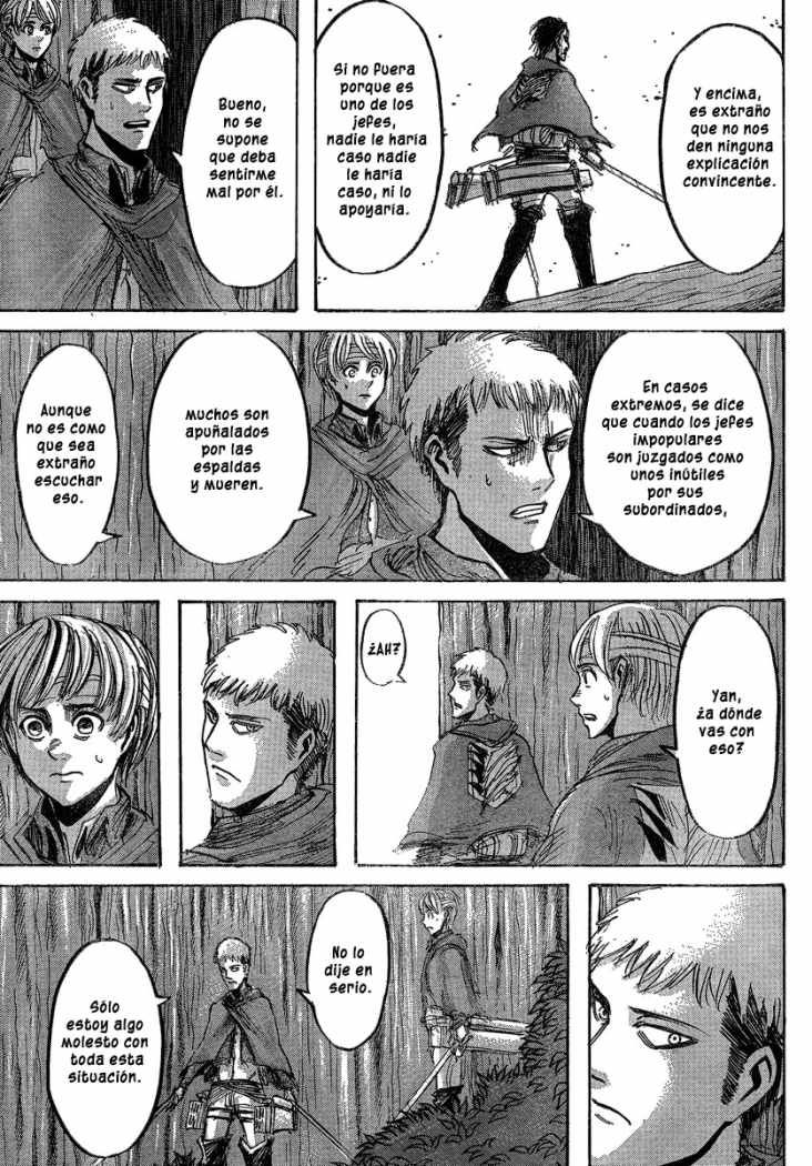 Read Attack on Titan Español Manga Online