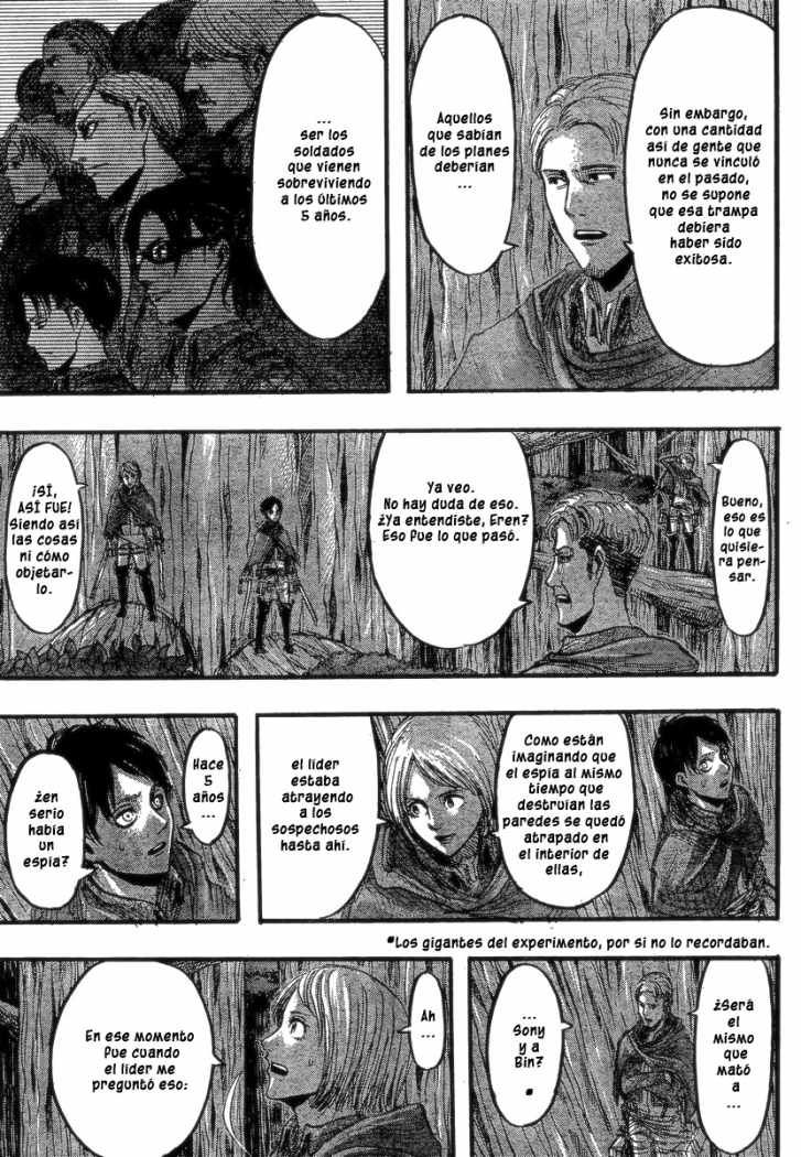 Read Attack on Titan Español Manga Online