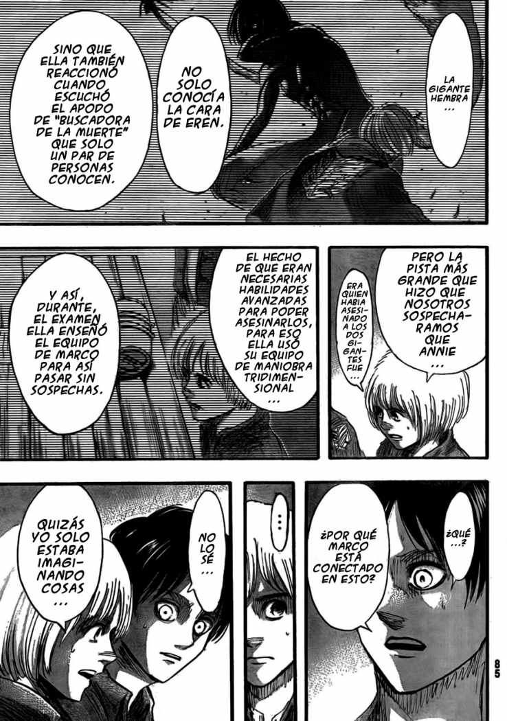 Read Attack on Titan Español Manga Online