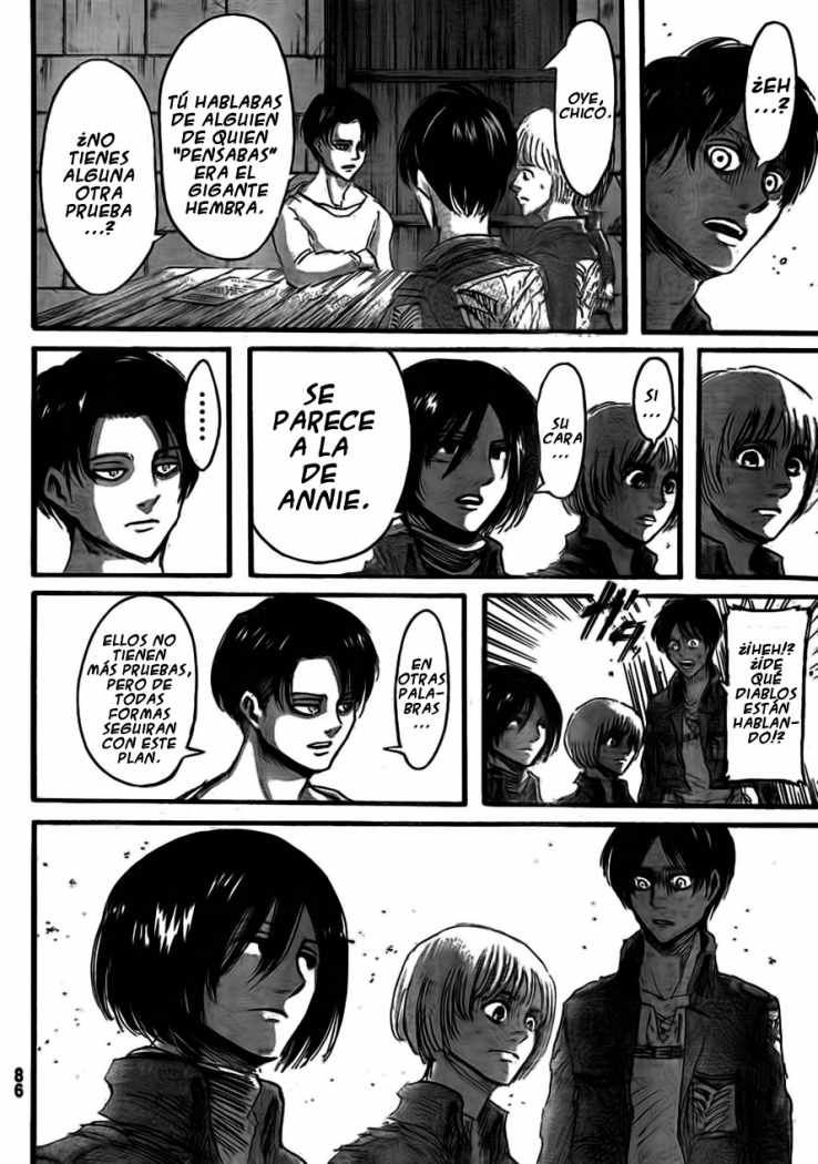 Read Attack on Titan Español Manga Online