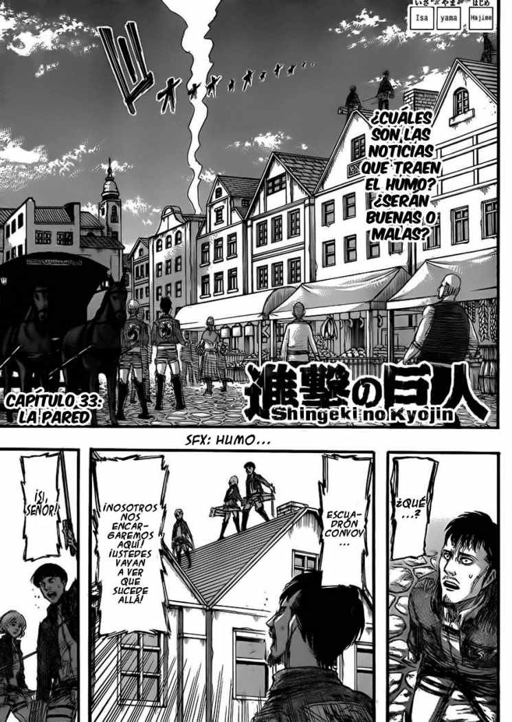 Read Attack on Titan Español Manga Online