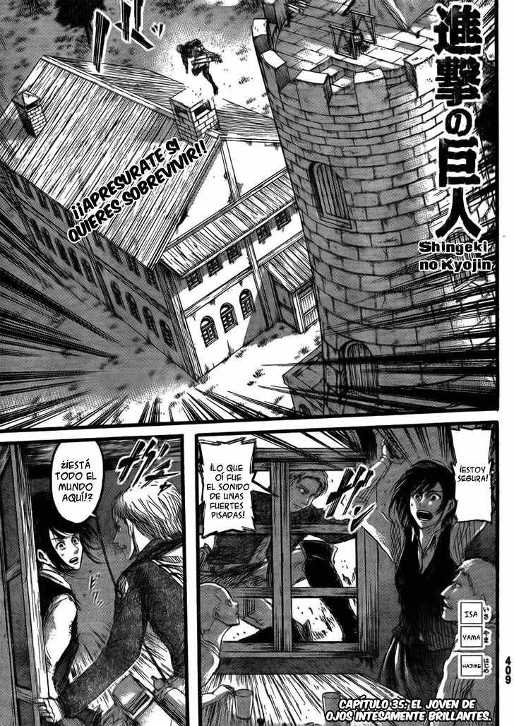 Read Attack on Titan Español Manga Online