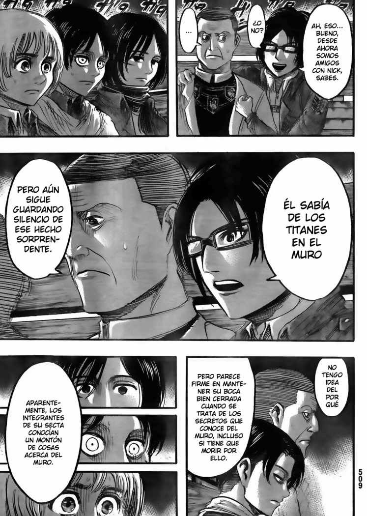 Read Attack on Titan Español Manga Online