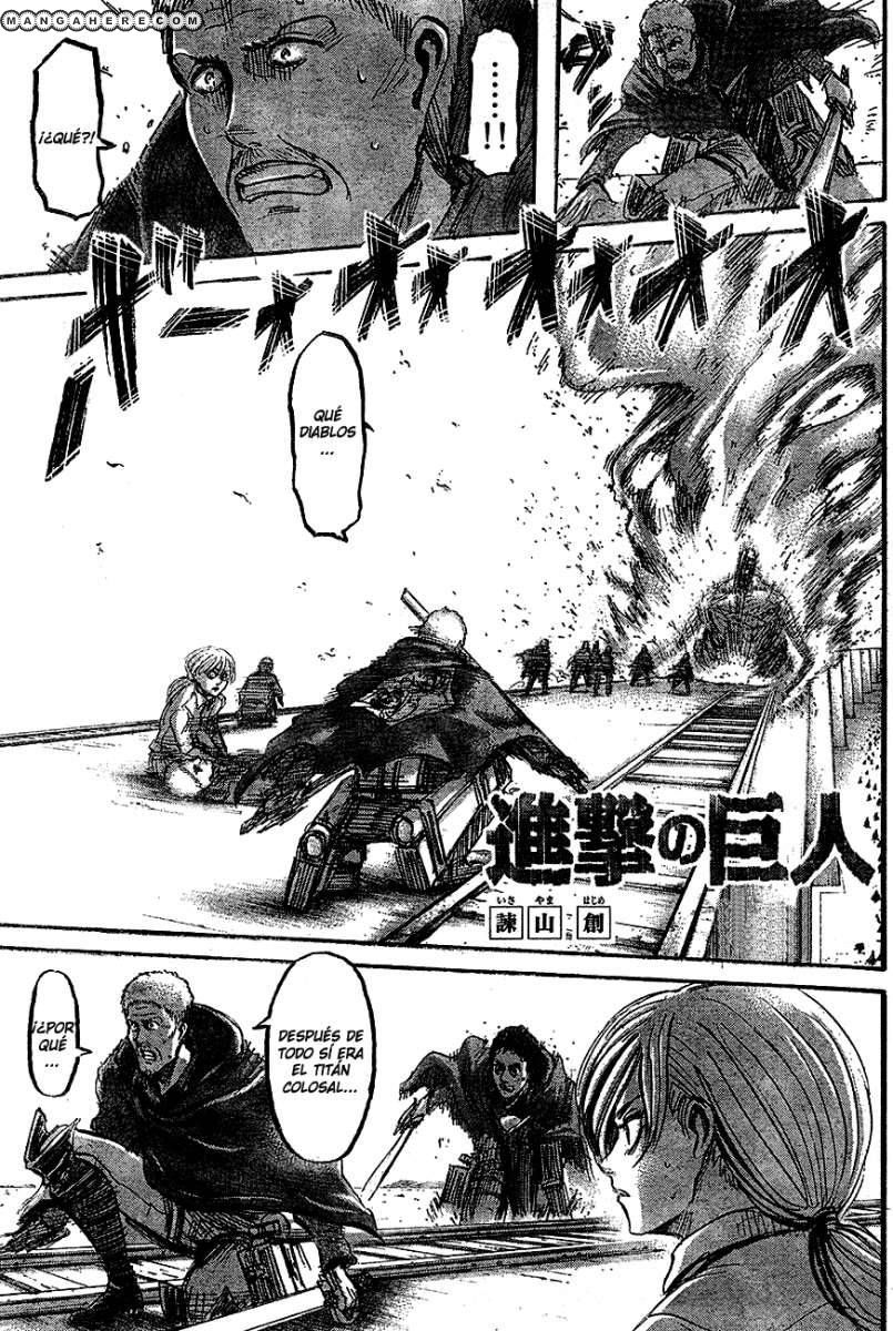 Read Attack on Titan Español Manga Online