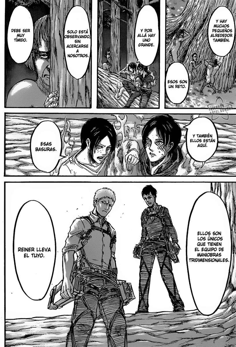 Read Attack on Titan Español Manga Online