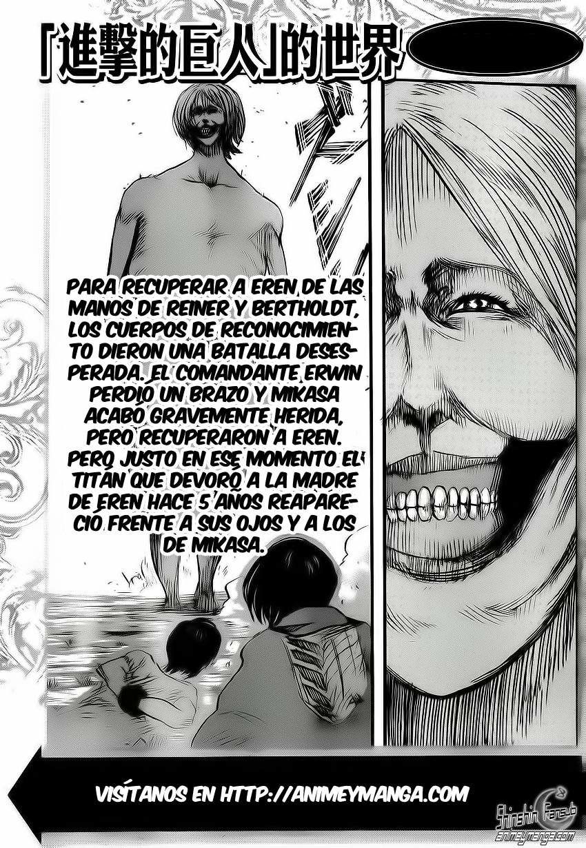 Read Attack on Titan Español Manga Online