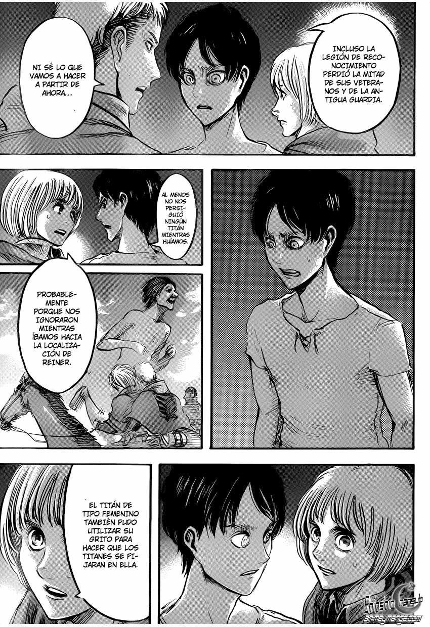Read Attack on Titan Español Manga Online