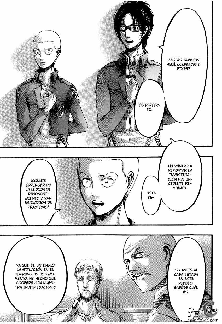Read Attack on Titan Español Manga Online