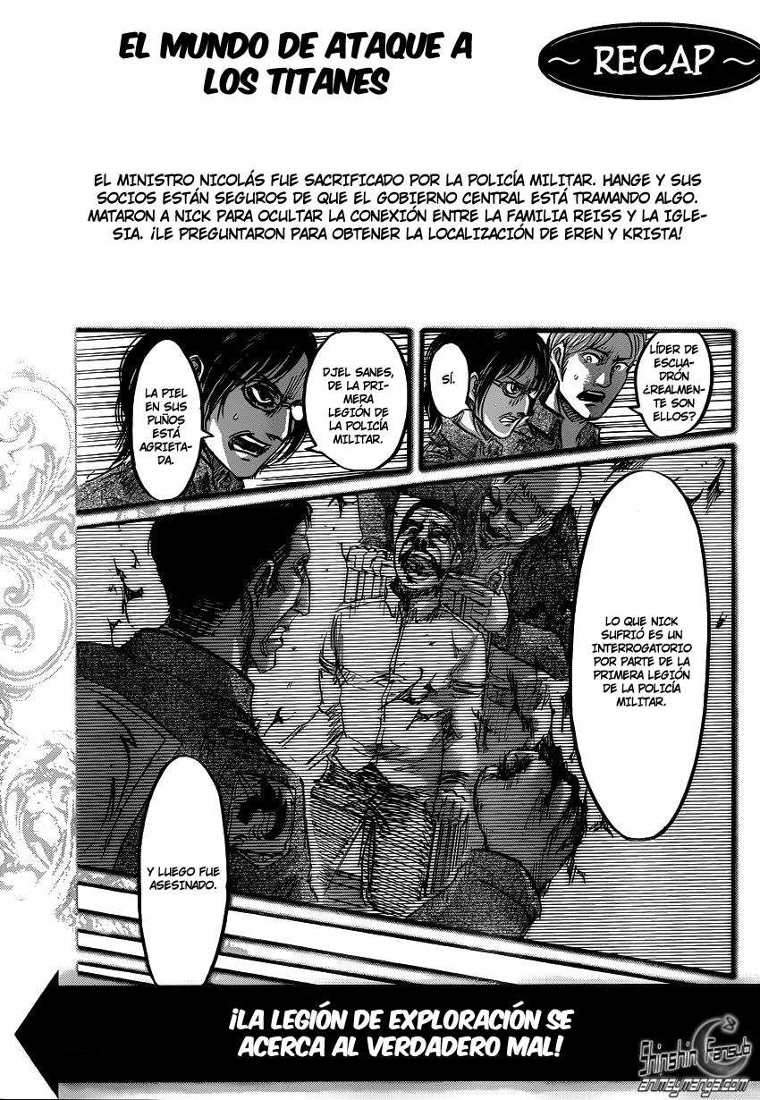 Read Attack on Titan Español Manga Online
