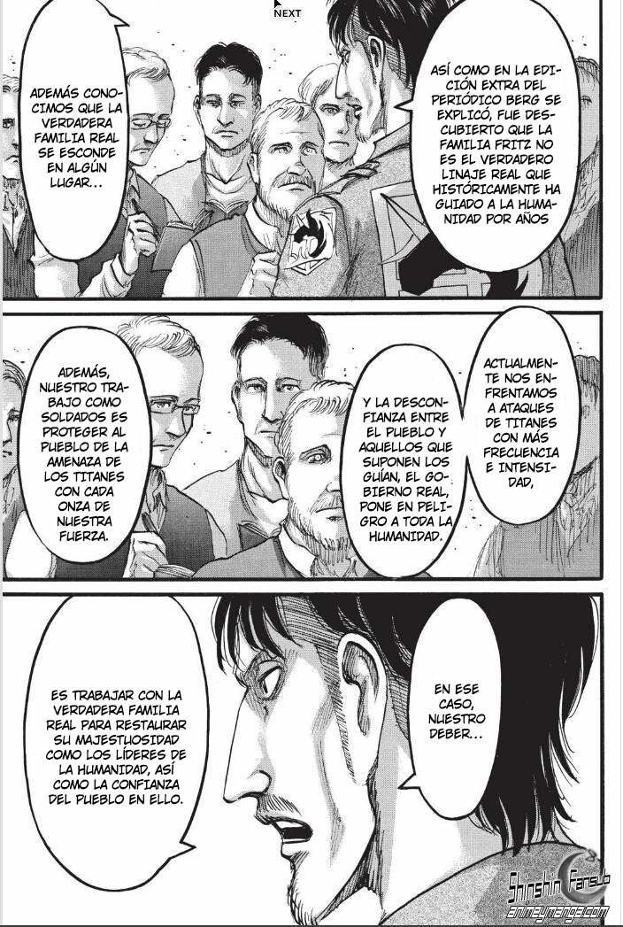 Read Attack on Titan Español Manga Online