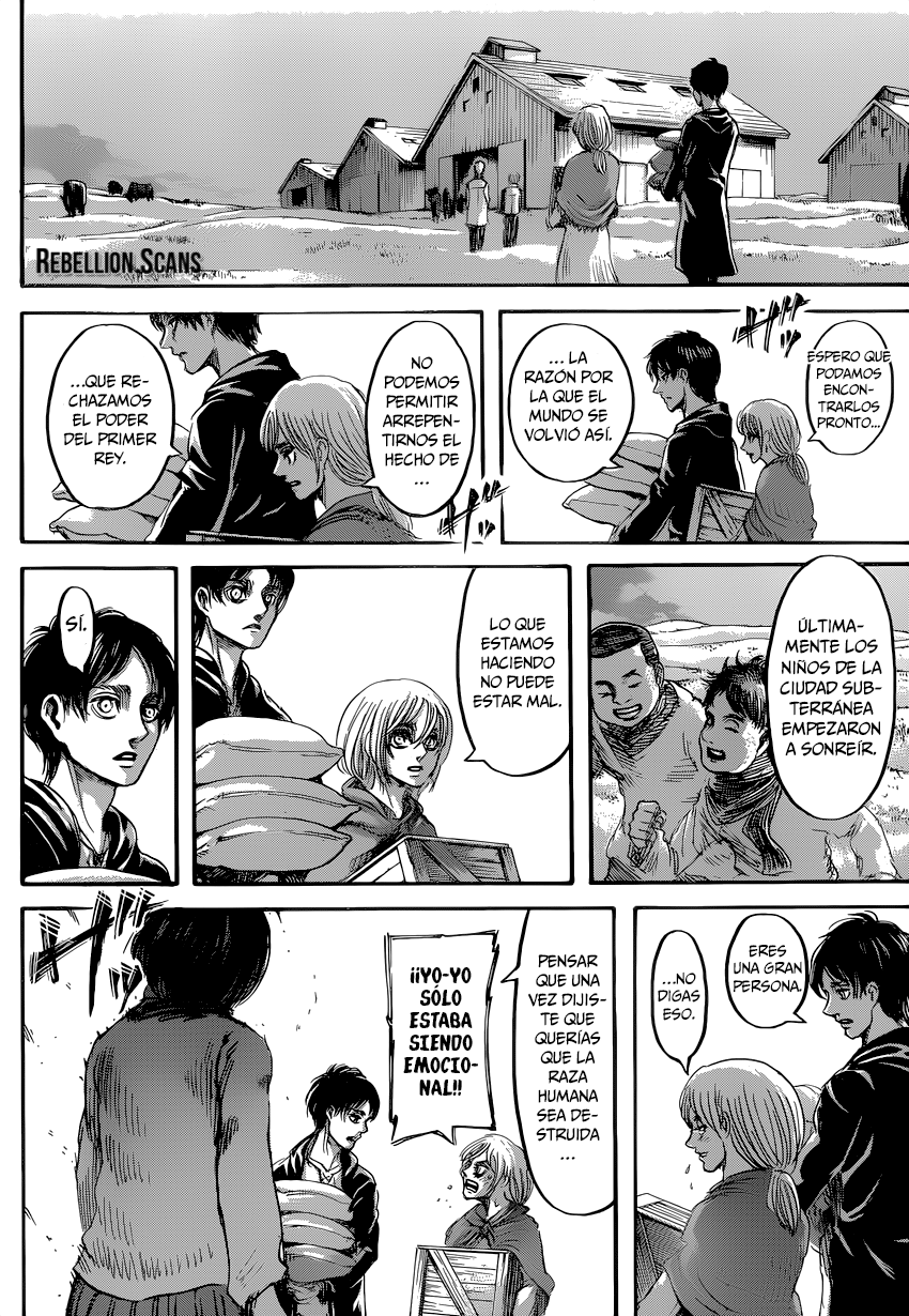 Read Attack on Titan Español Manga Online