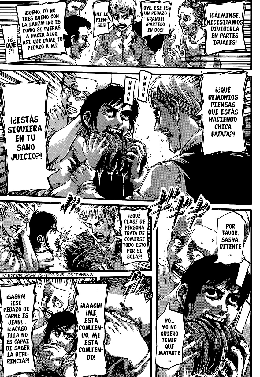 Read Attack on Titan Español Manga Online