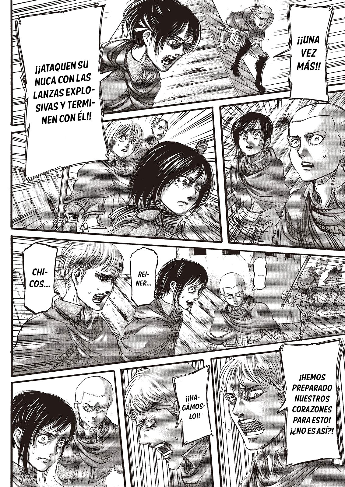 Read Attack on Titan Español Manga Online