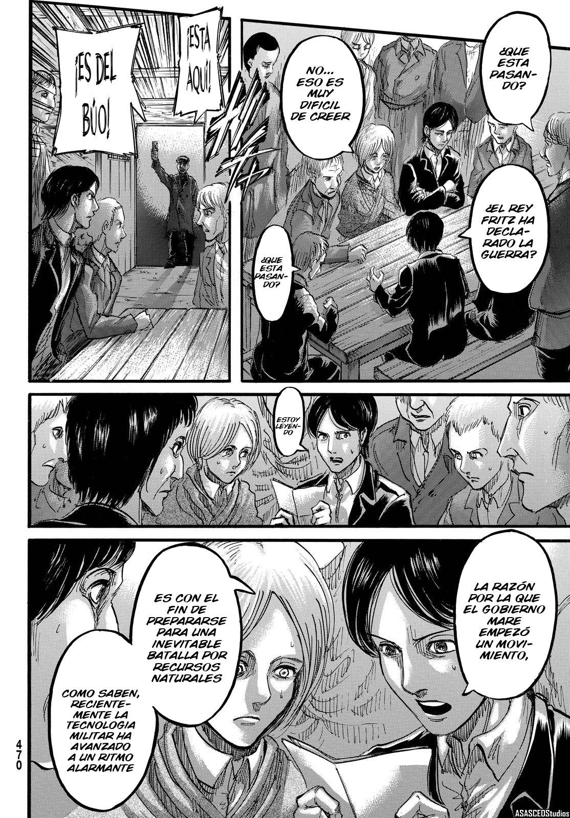 Read Attack on Titan Español Manga Online