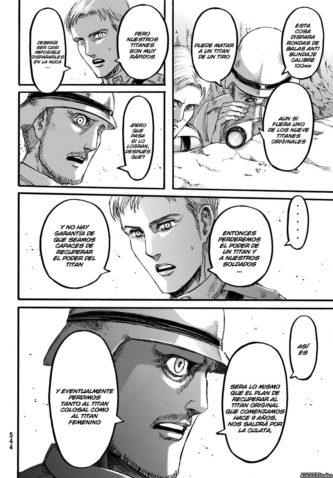 Read Attack on Titan Español Manga Online