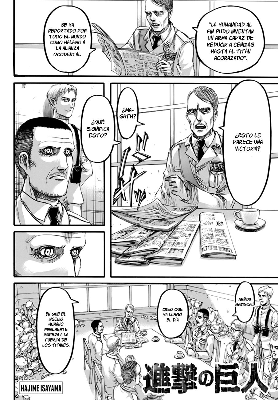 Read Attack on Titan Español Manga Online