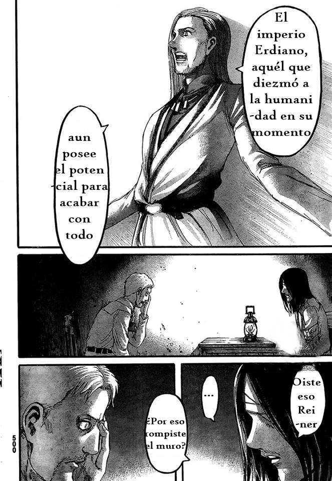 Read Attack on Titan Español Manga Online