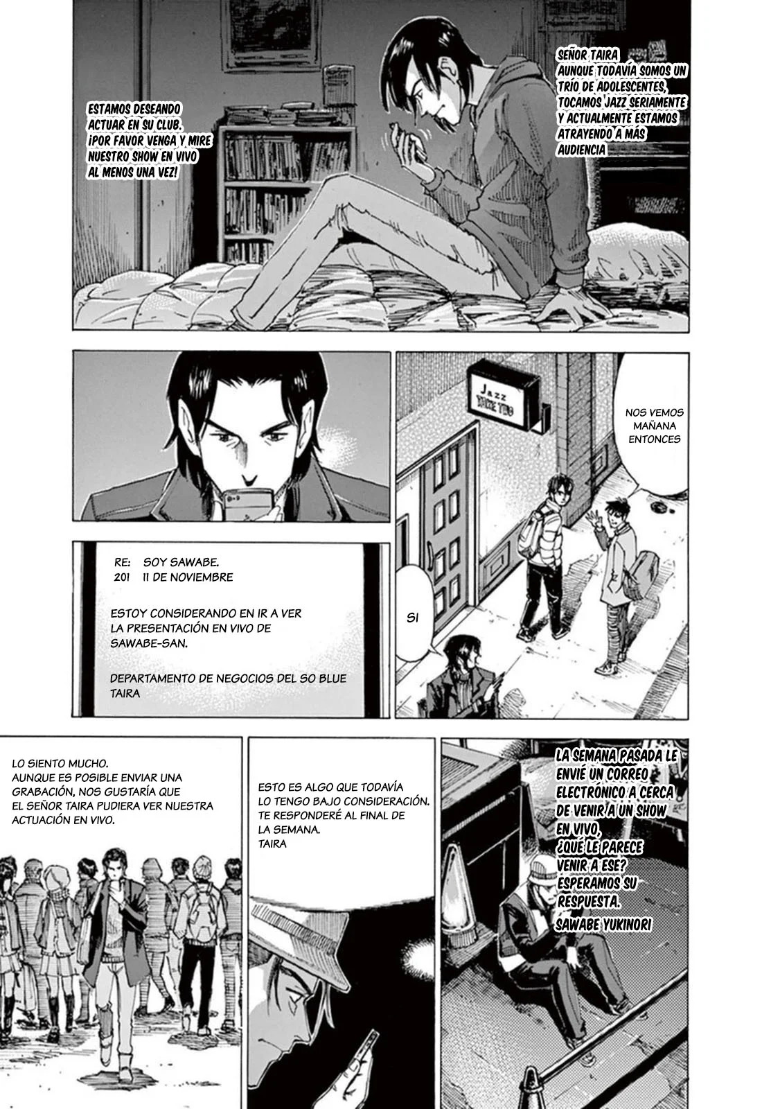Read Blue Giant Español Manga Online