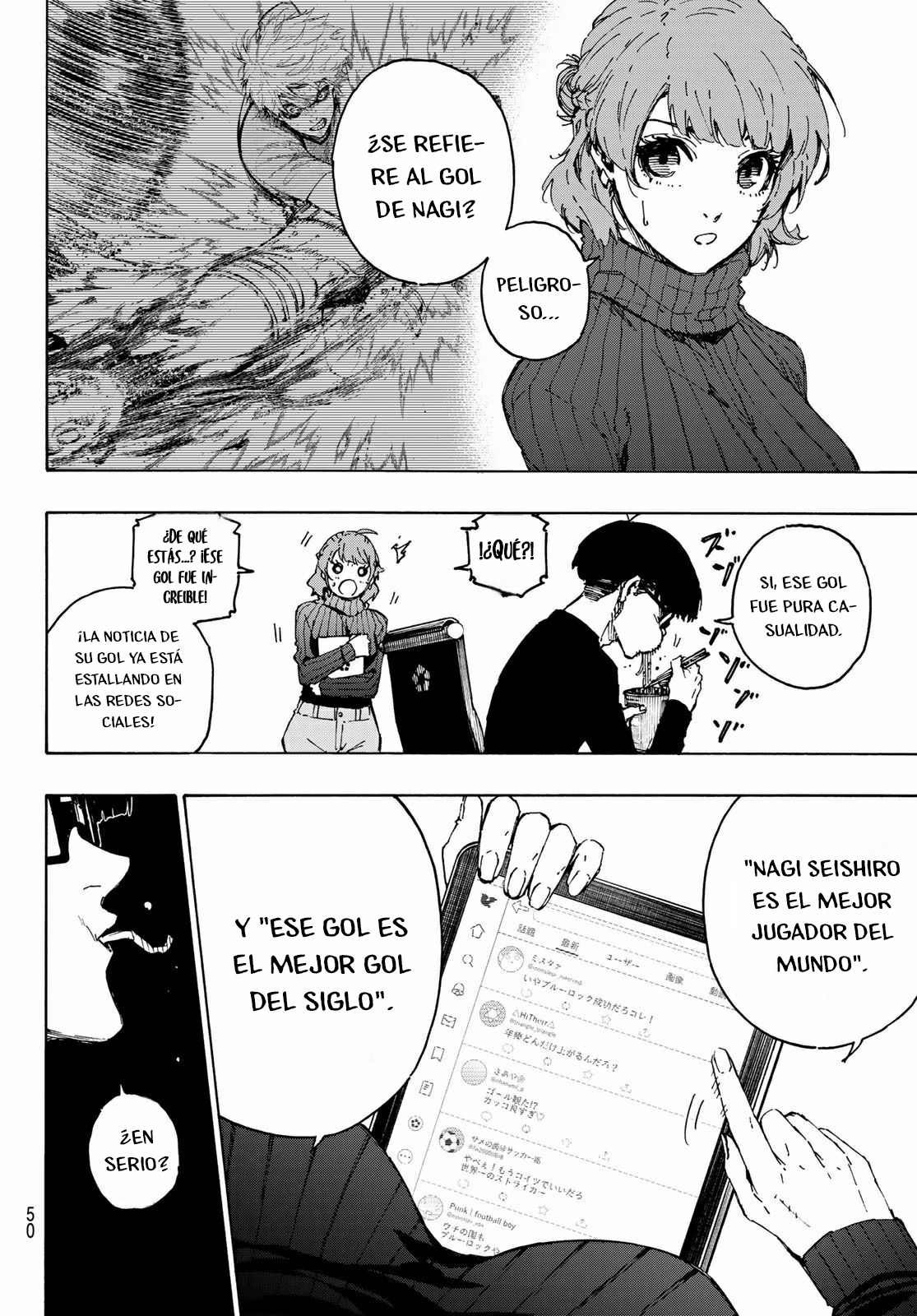 Read Blue Lock Español Manga Online