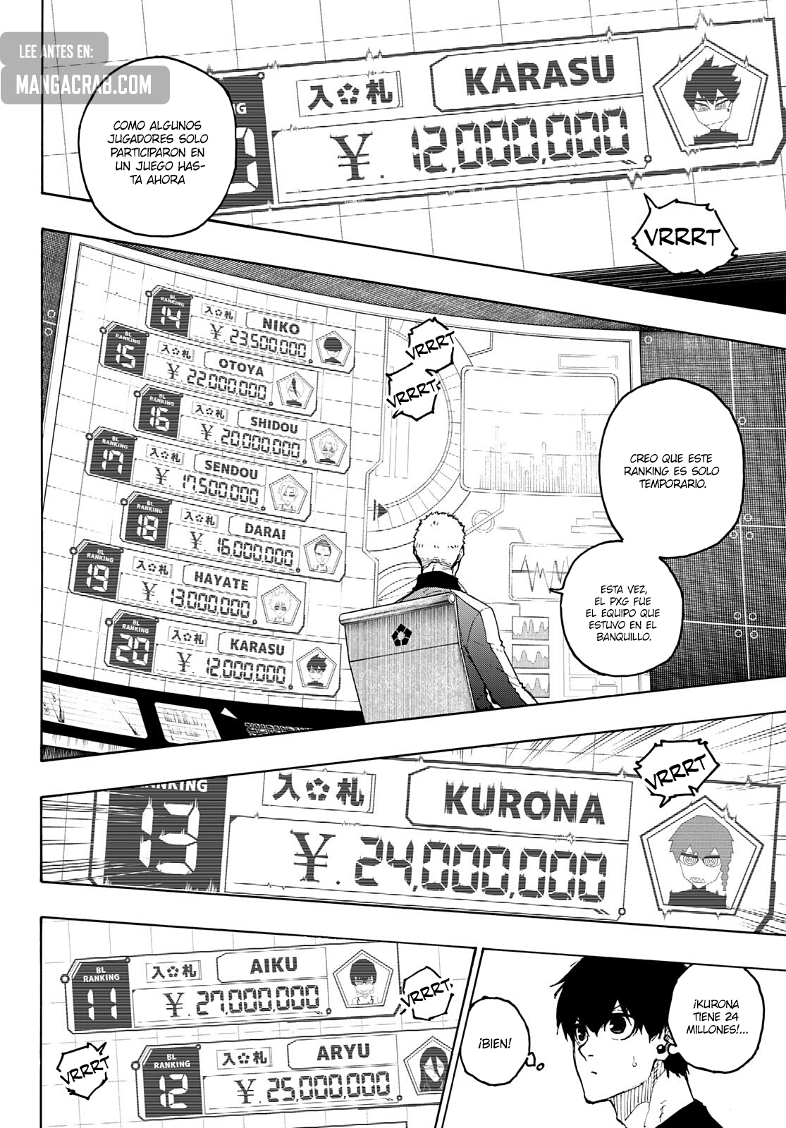 Read Blue Lock Español Manga Online