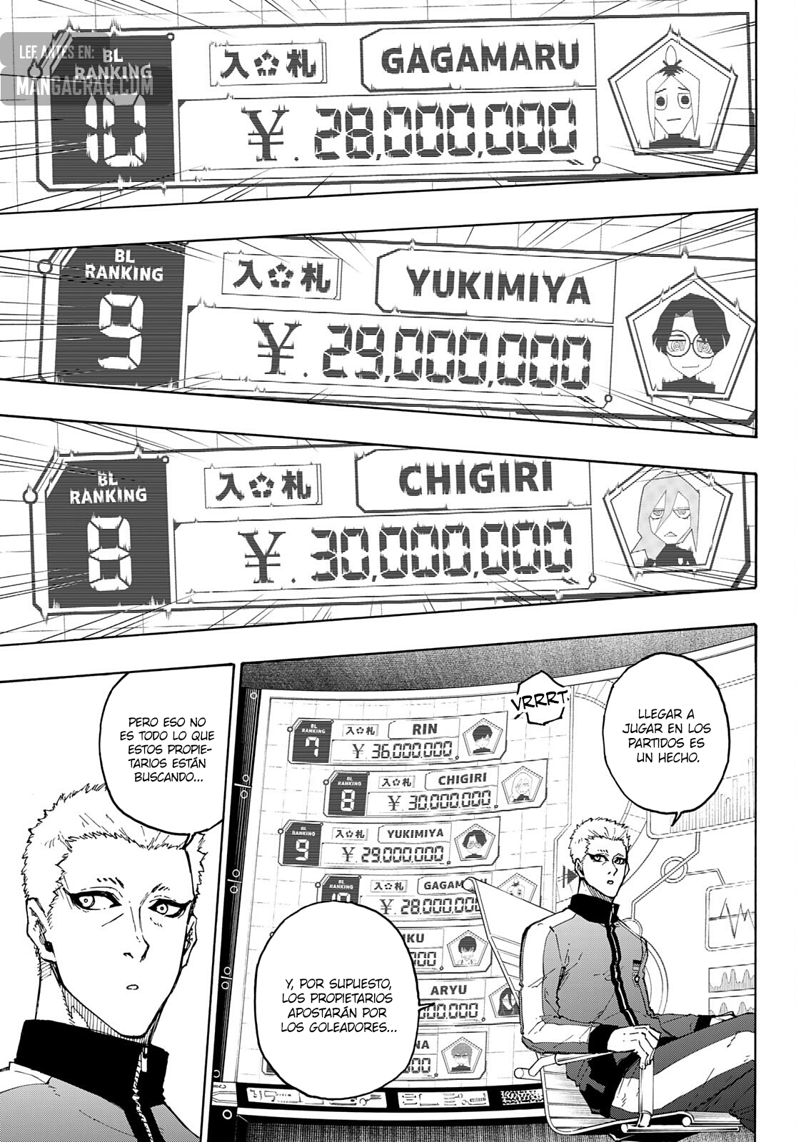 Read Blue Lock Español Manga Online