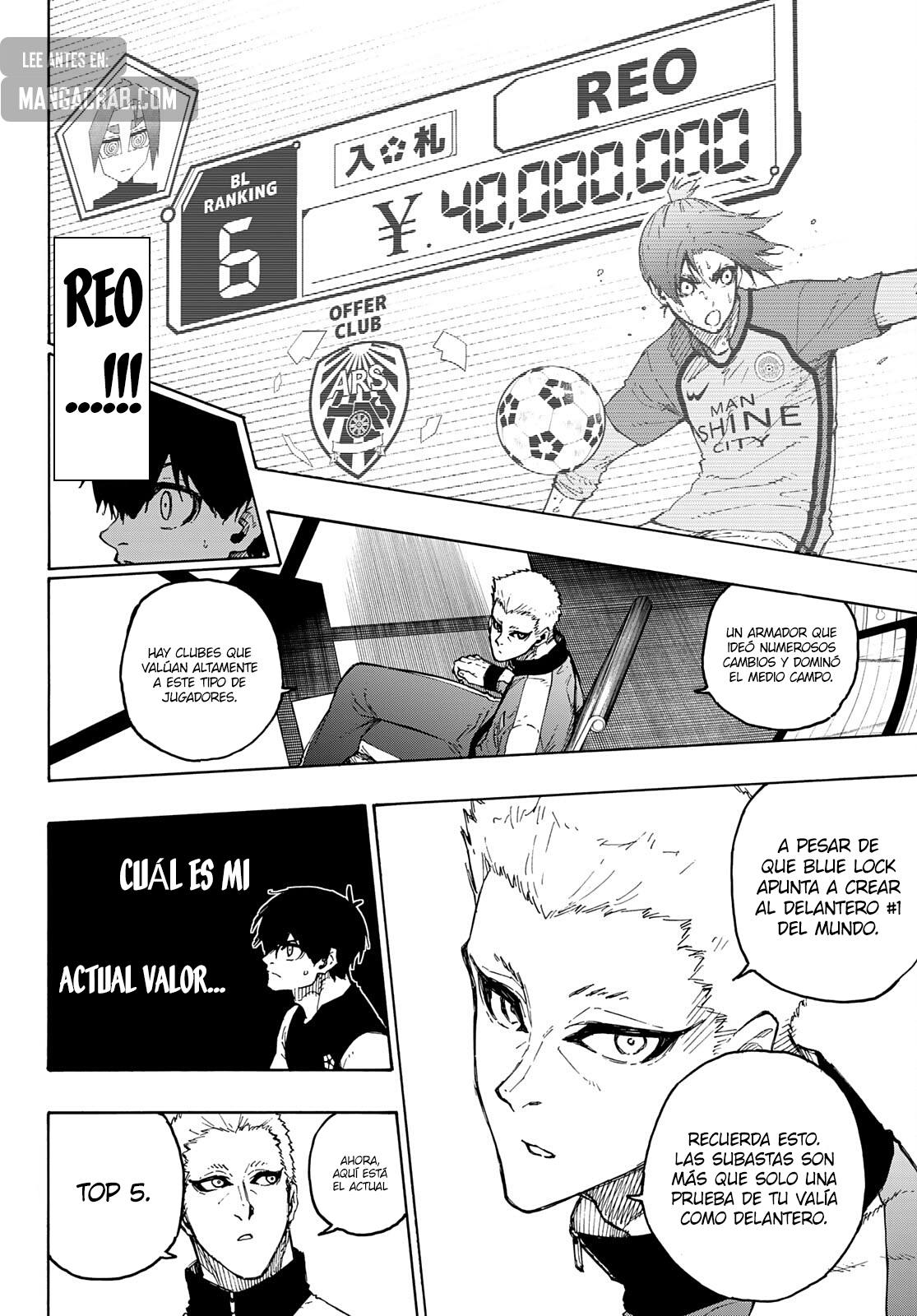 Read Blue Lock Español Manga Online