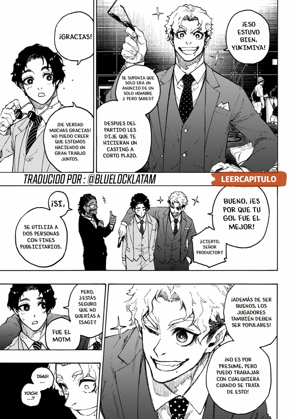 Read Blue Lock Español Manga Online