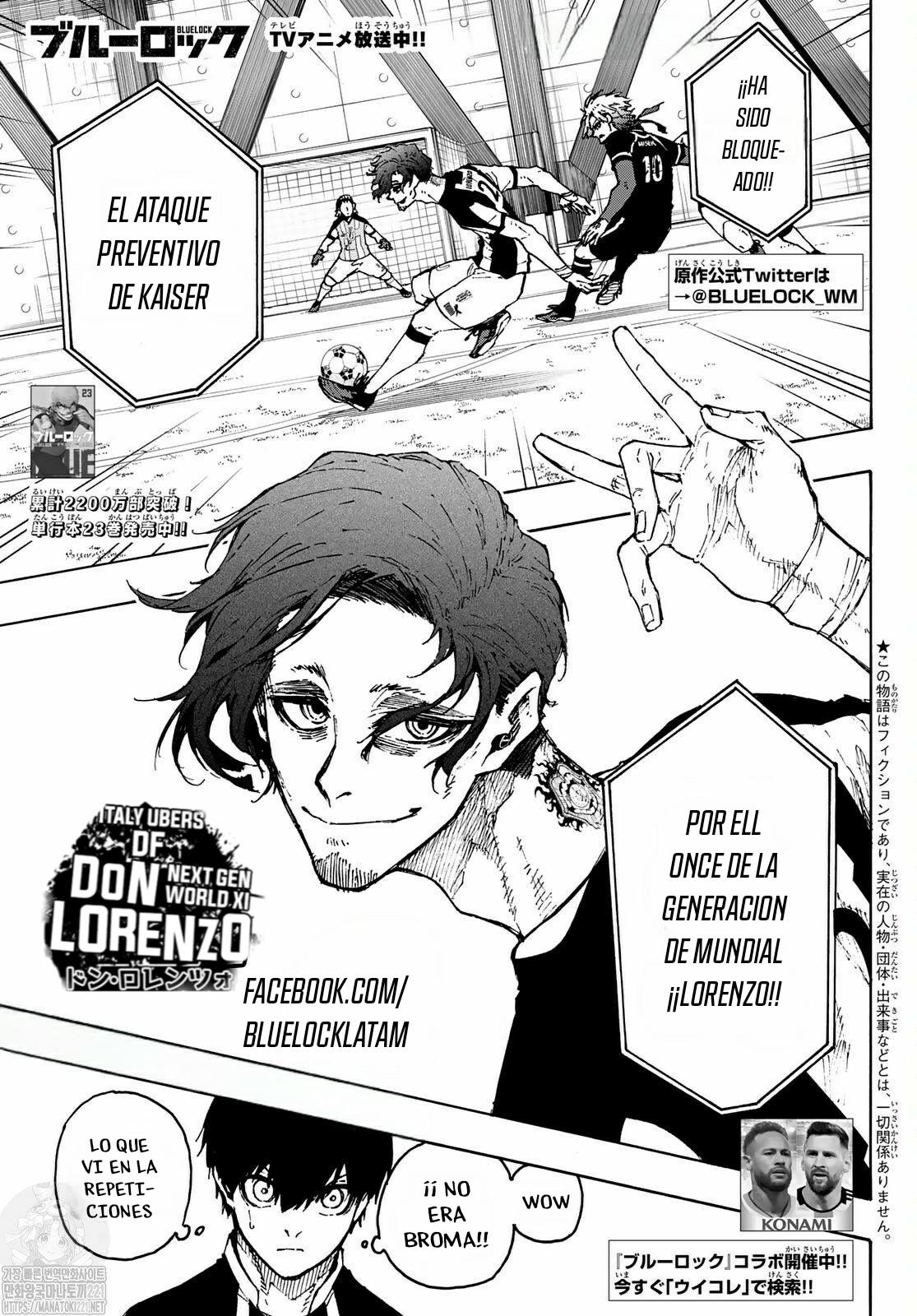 Read Blue Lock Español Manga Online