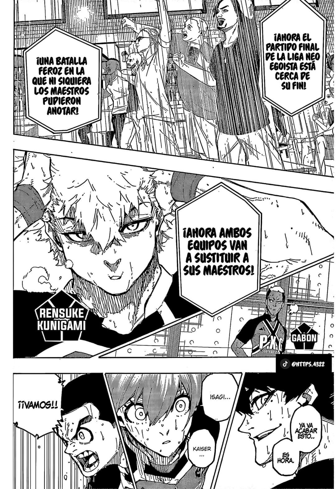 Read Blue Lock Español Manga Online