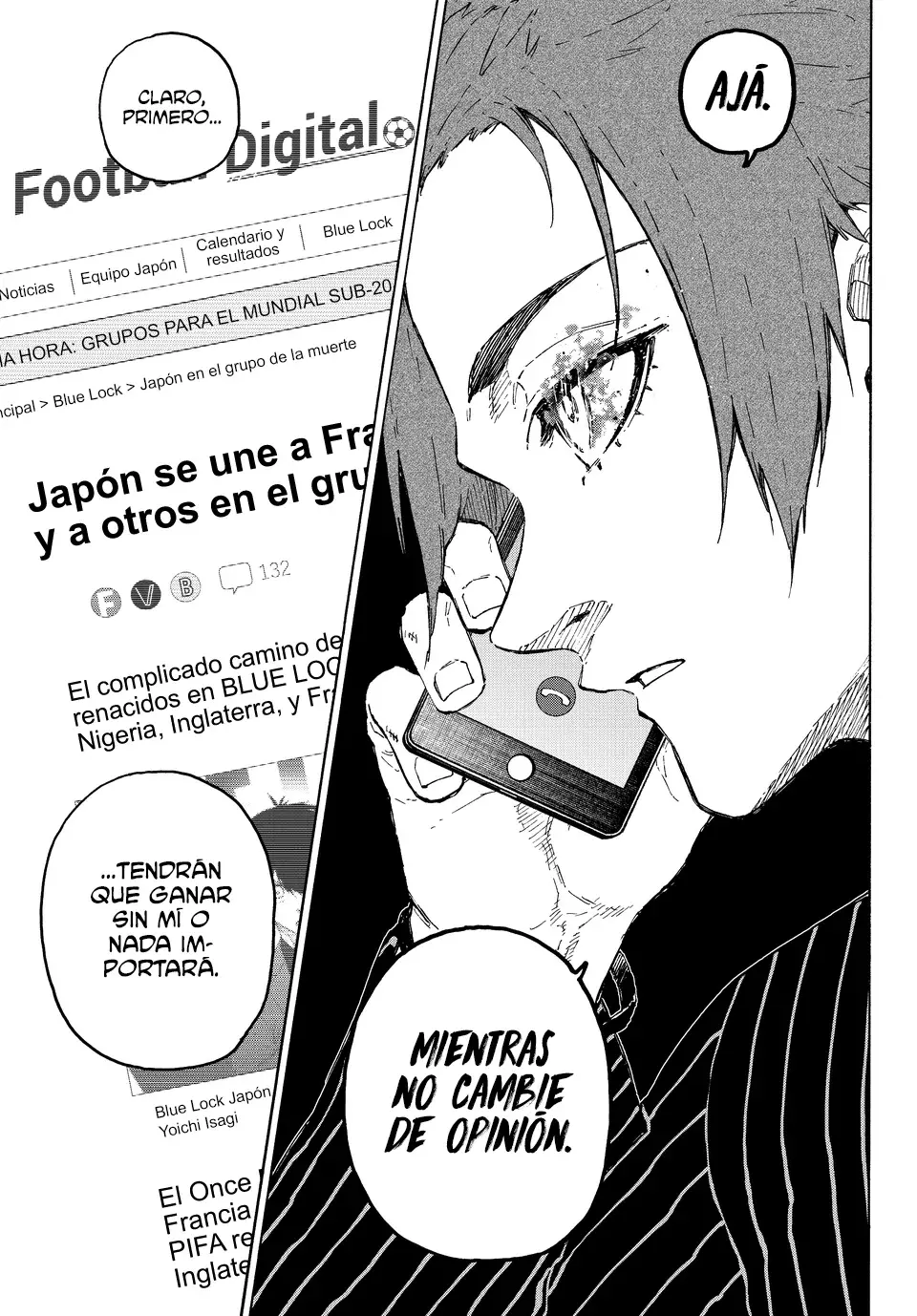 Read Blue Lock Español Manga Online