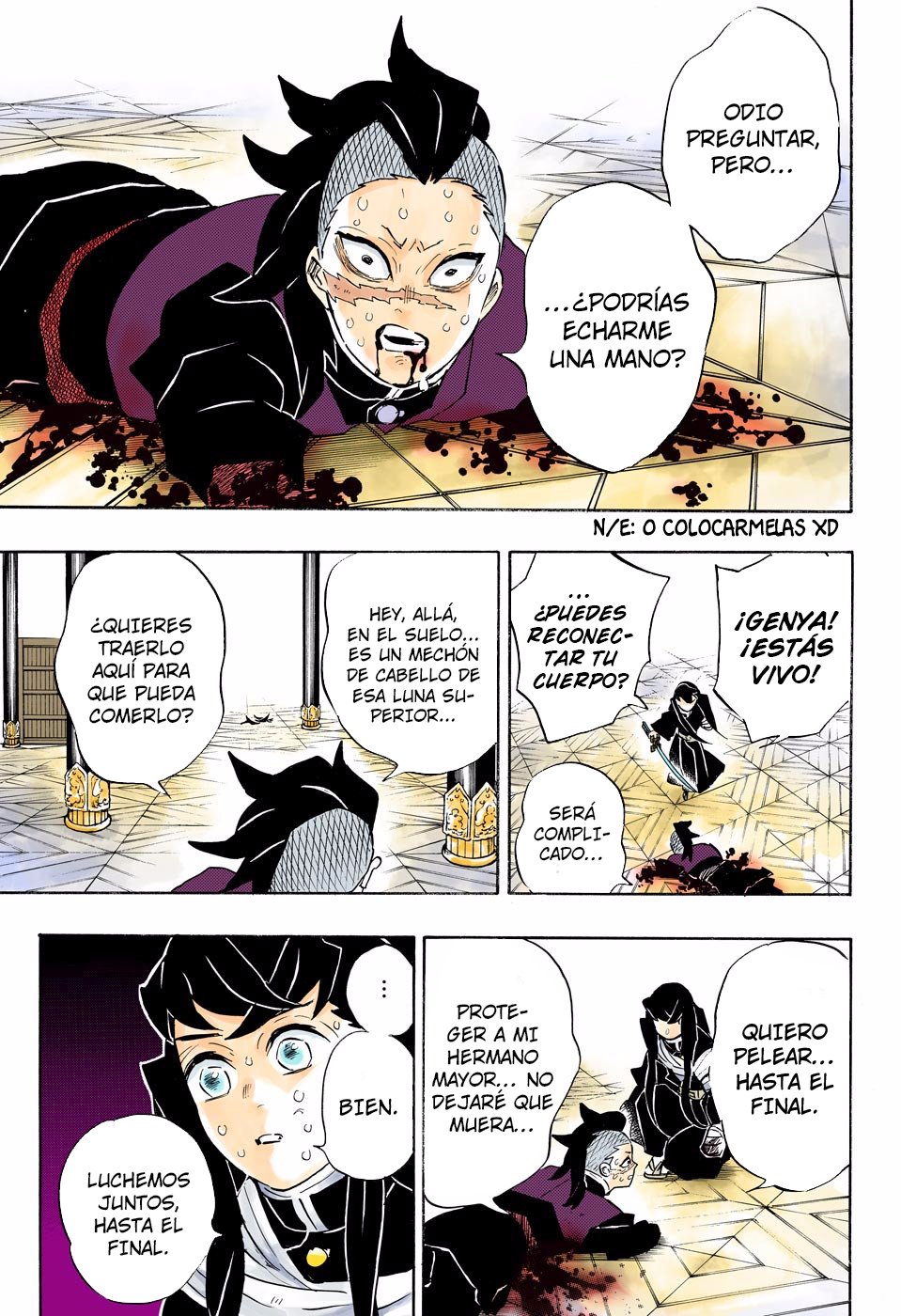 Read Demon Slayer_ Kimetsu no Yaiba Español Manga Online