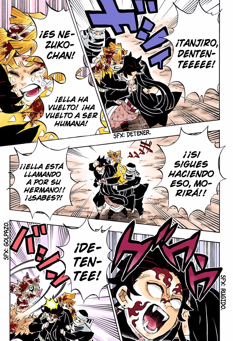 Read Demon Slayer_ Kimetsu no Yaiba Español Manga Online