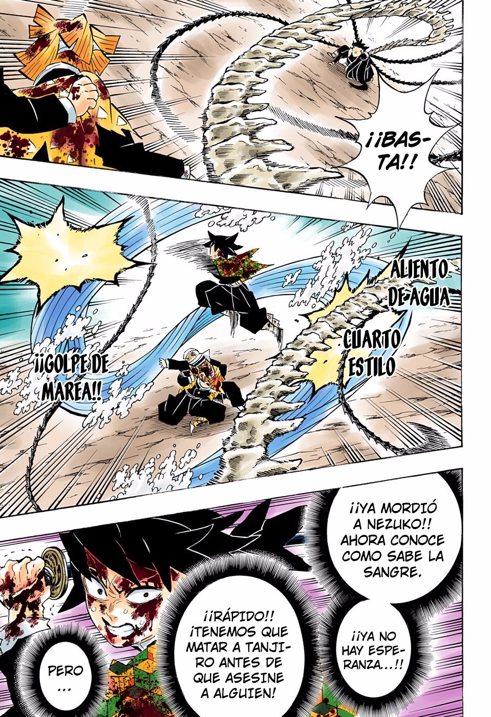 Read Demon Slayer_ Kimetsu no Yaiba Español Manga Online