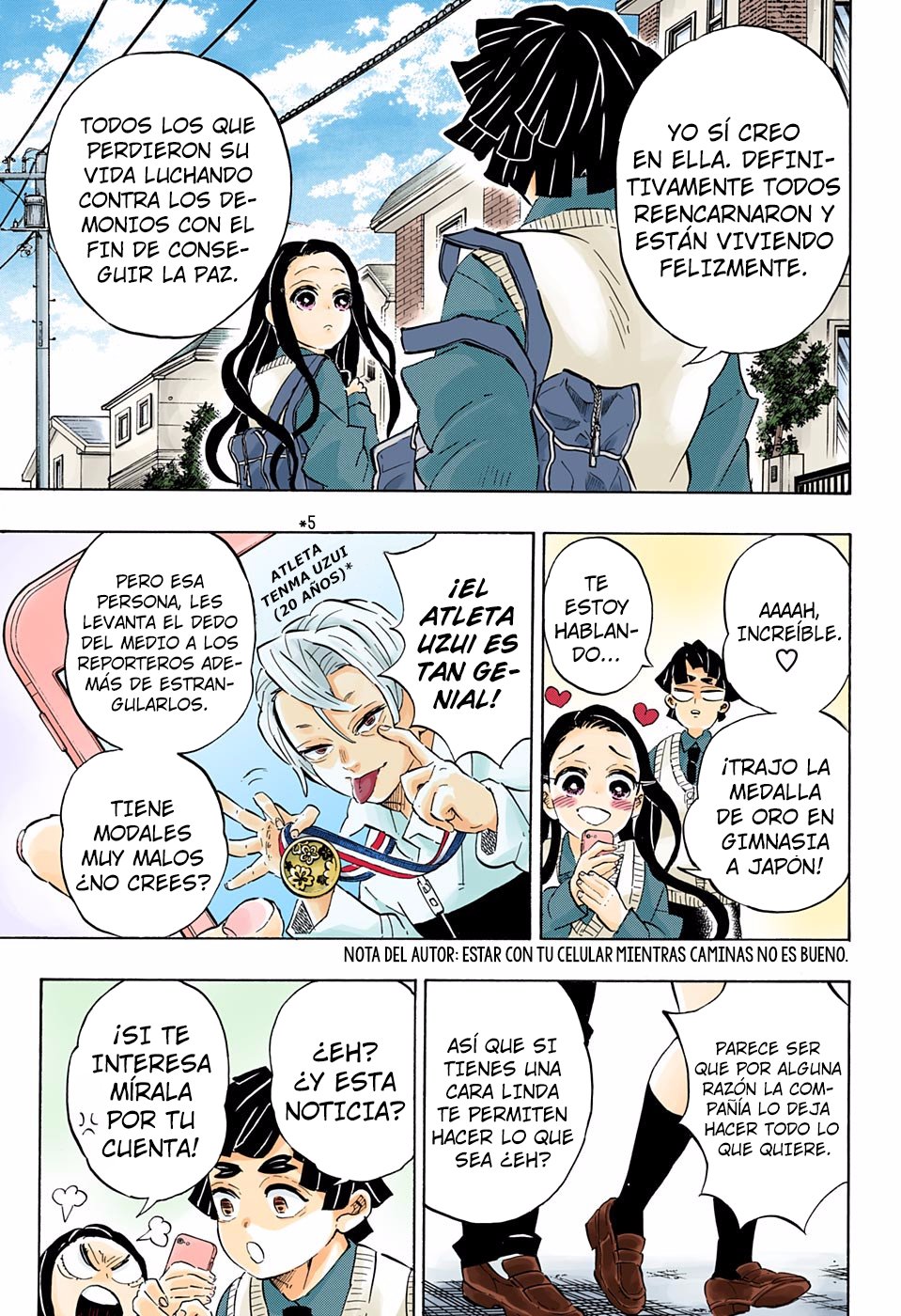 Read Demon Slayer_ Kimetsu no Yaiba Español Manga Online