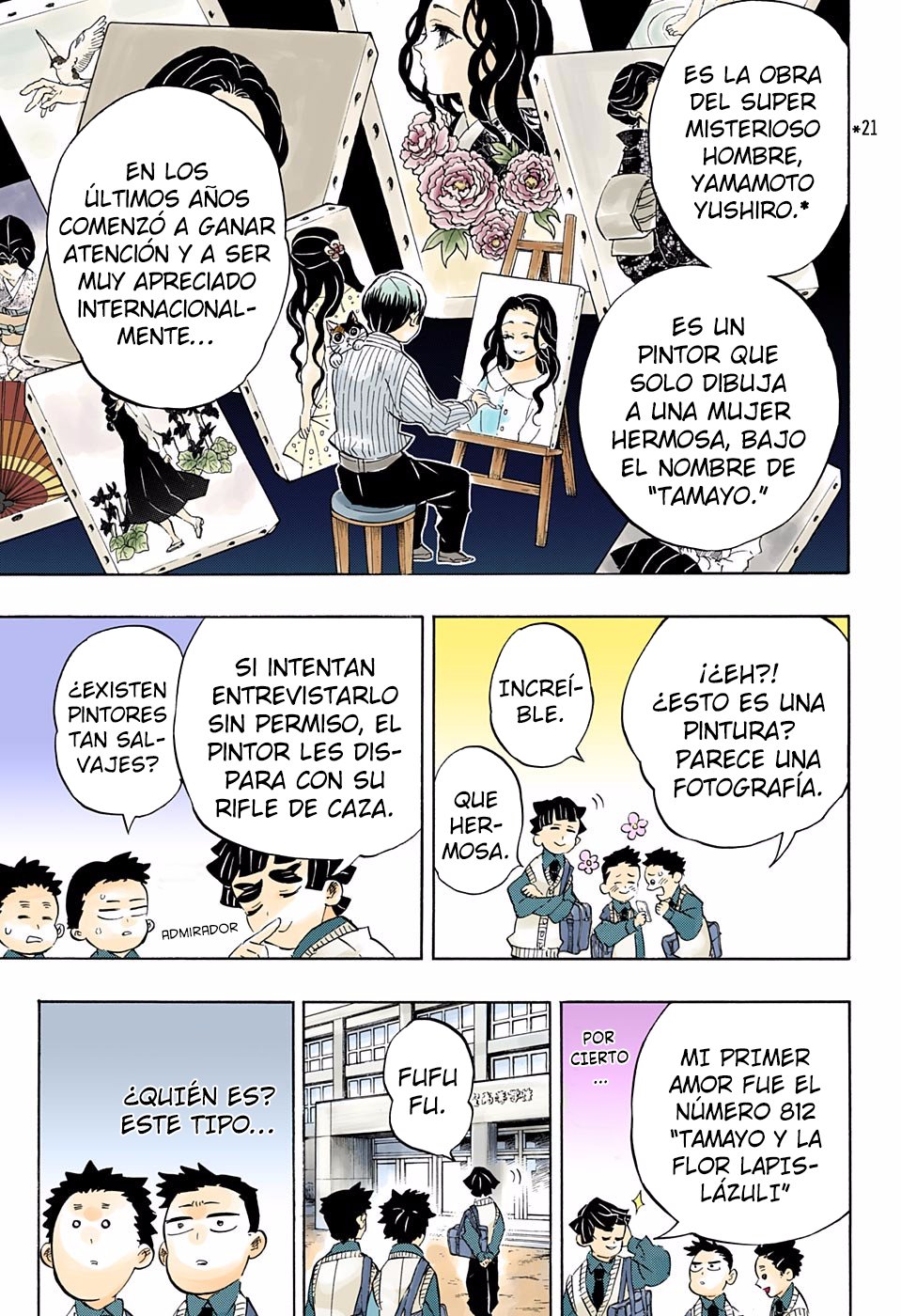 Read Demon Slayer_ Kimetsu no Yaiba Español Manga Online