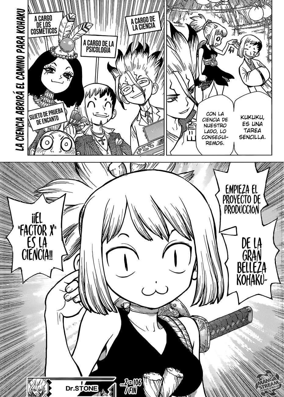 Read Dr. Stone Español Manga Online