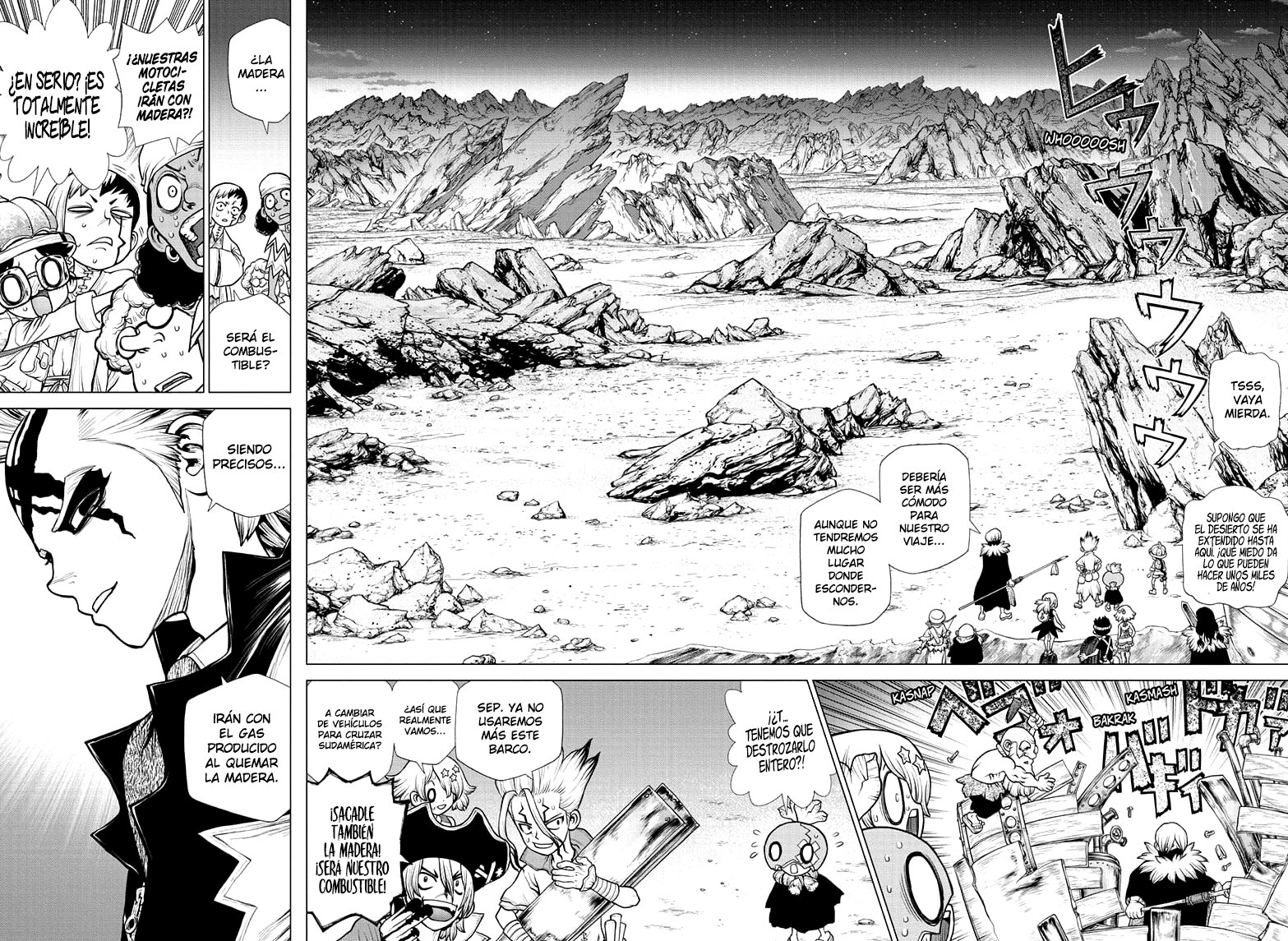 Read Dr. Stone Español Manga Online