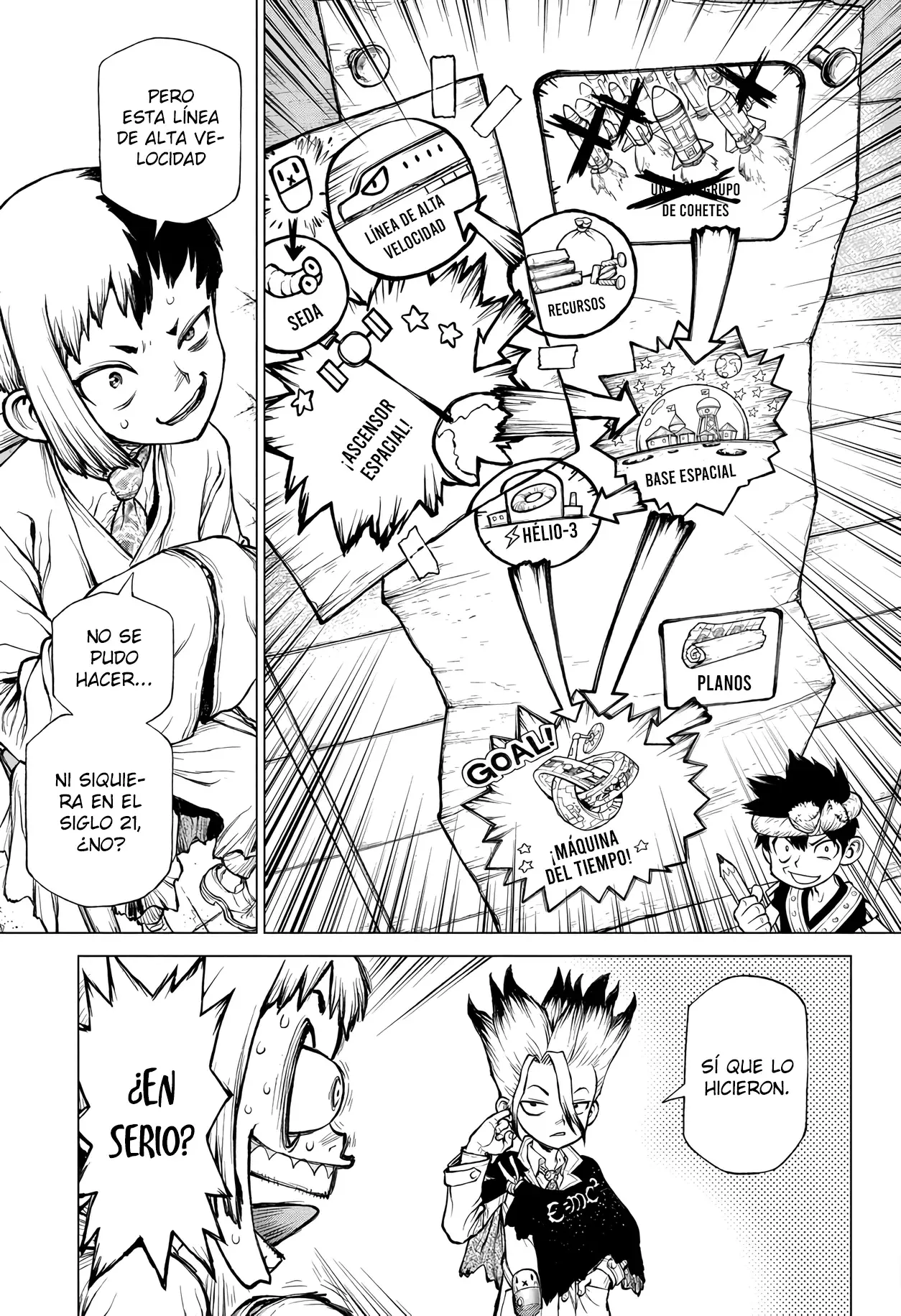 Read Dr. Stone Español Manga Online