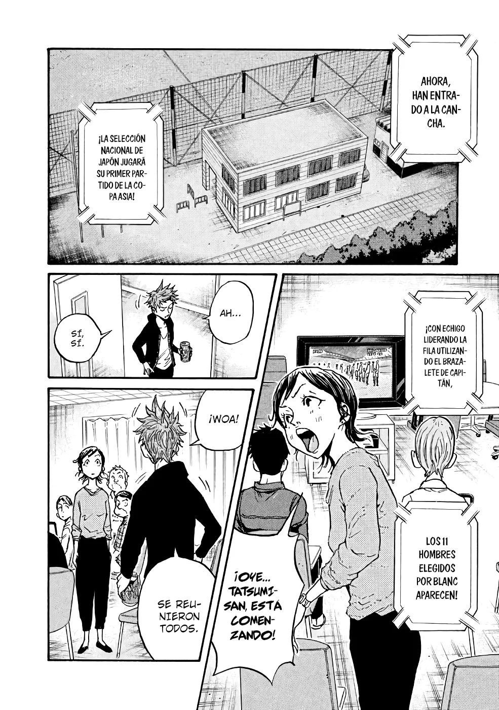 Read Giant Killing Español Manga Online