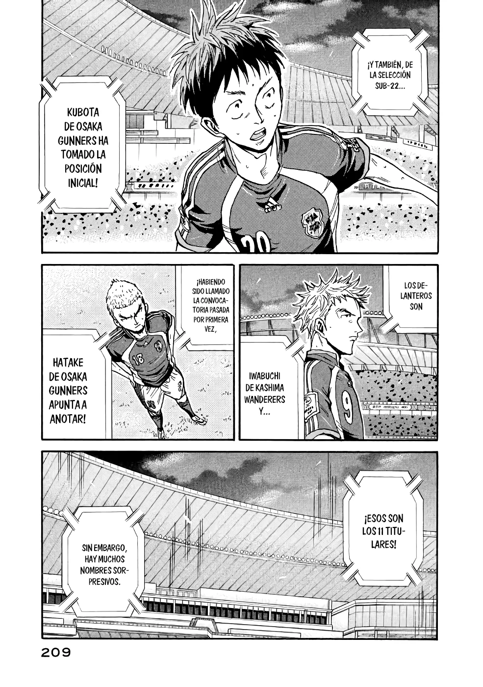 Read Giant Killing Español Manga Online