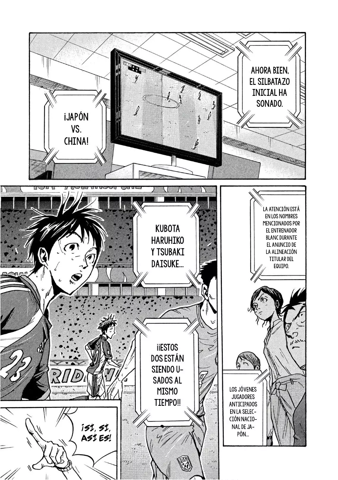 Read Giant Killing Español Manga Online