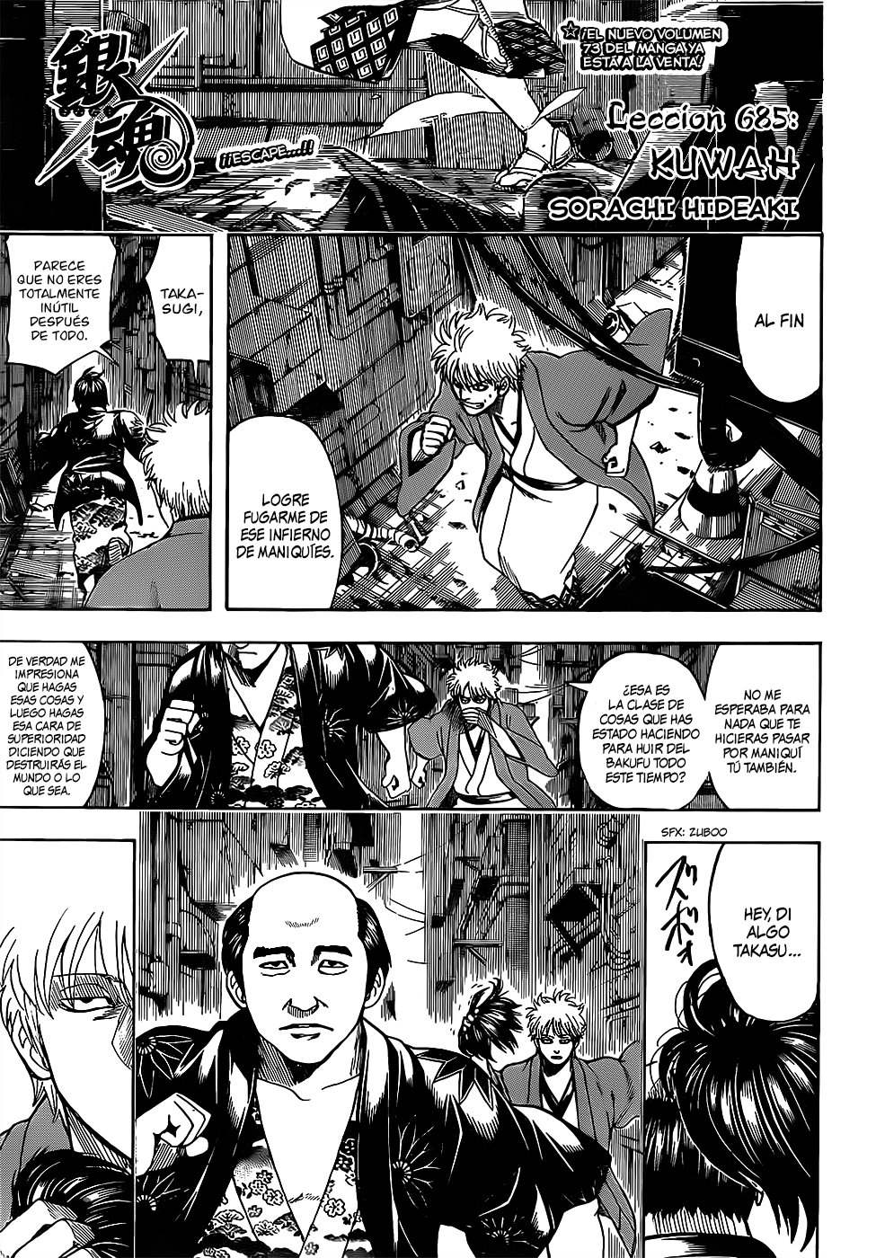 Read Gintama Español Manga Online