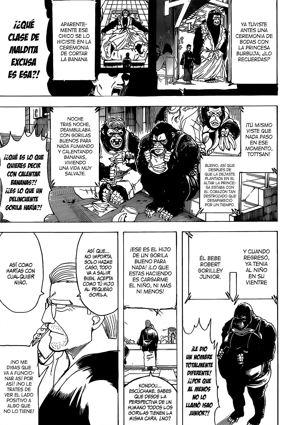 Read Gintama Español Manga Online