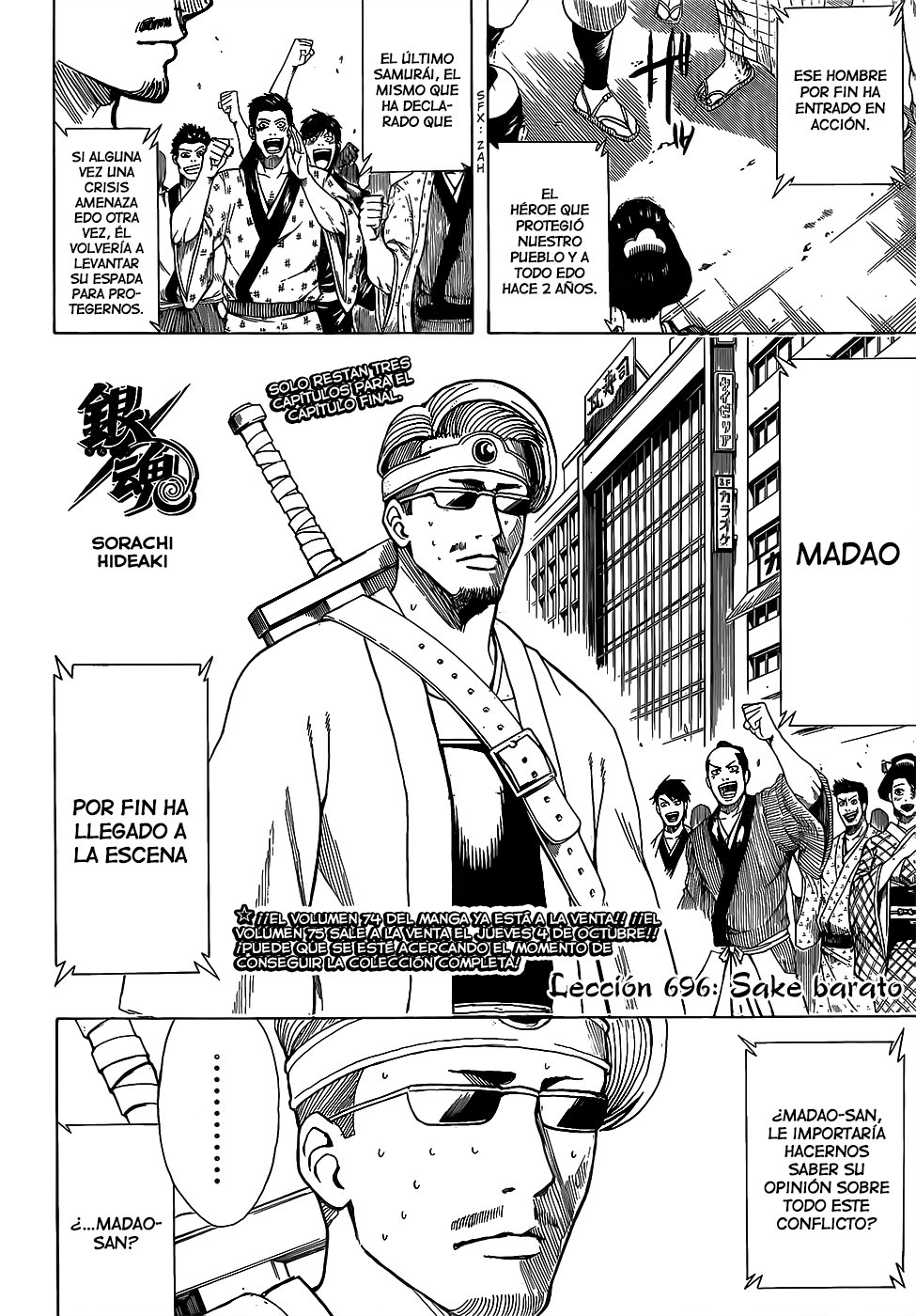 Read Gintama Español Manga Online
