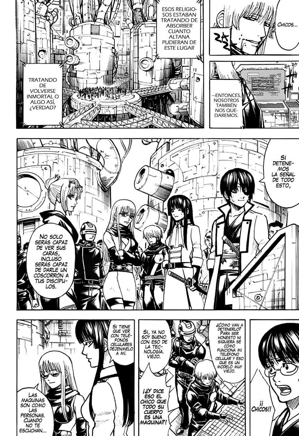 Read Gintama Español Manga Online