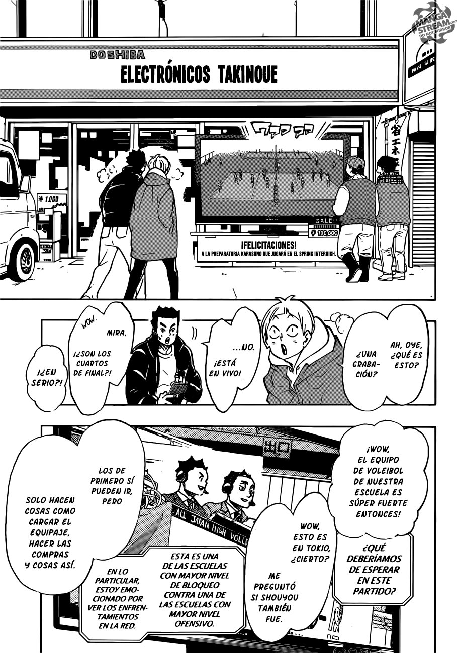 Read Haikyu!! Español Manga Online