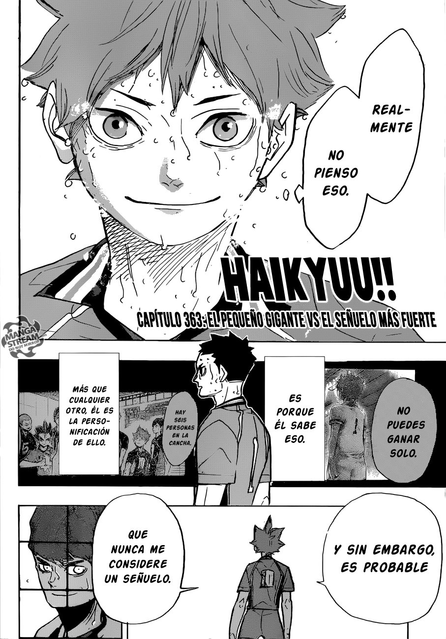 Read Haikyu!! Español Manga Online