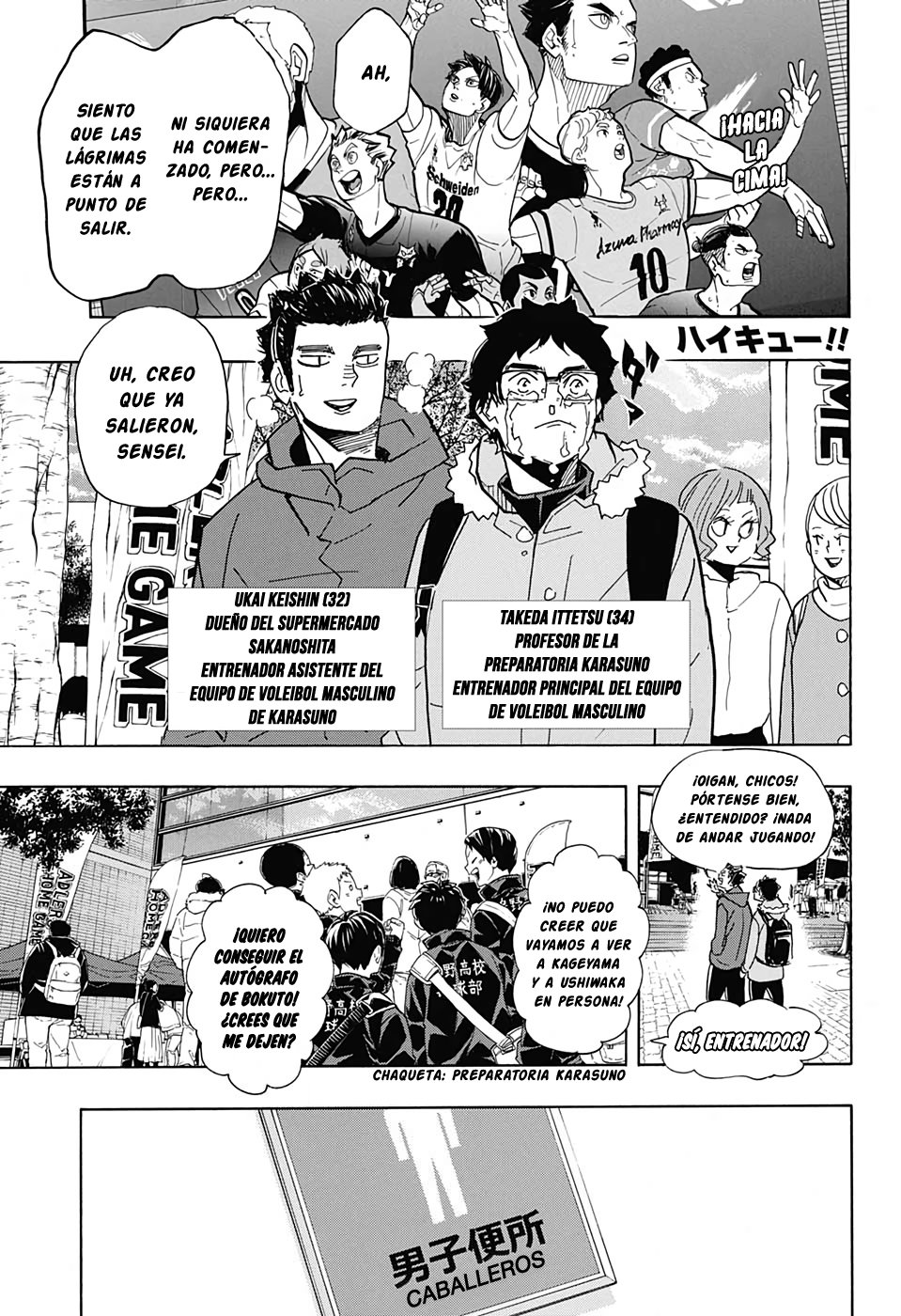 Read Haikyu!! Español Manga Online