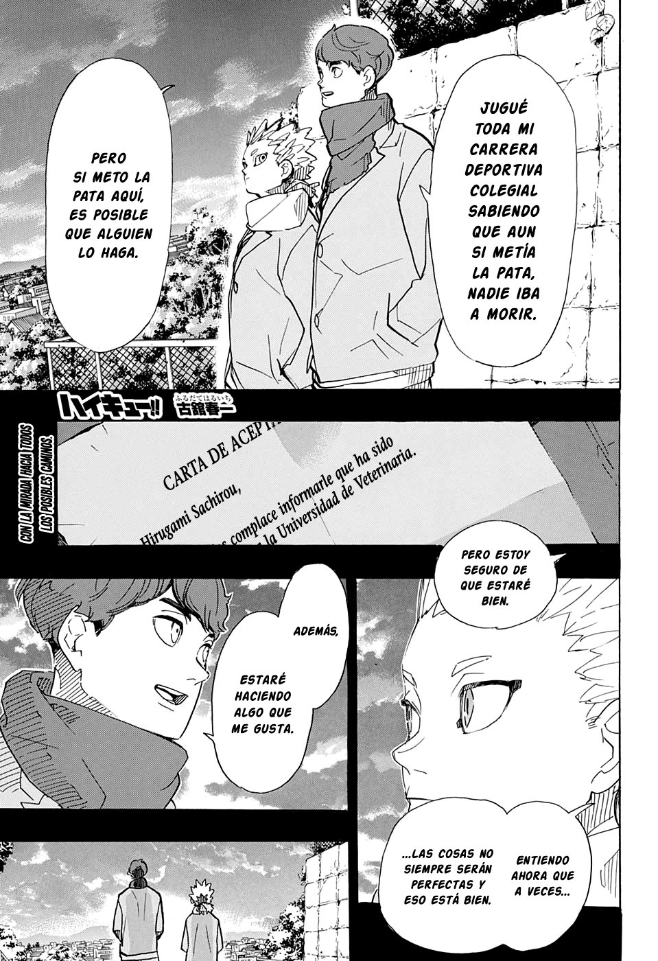 Read Haikyu!! Español Manga Online